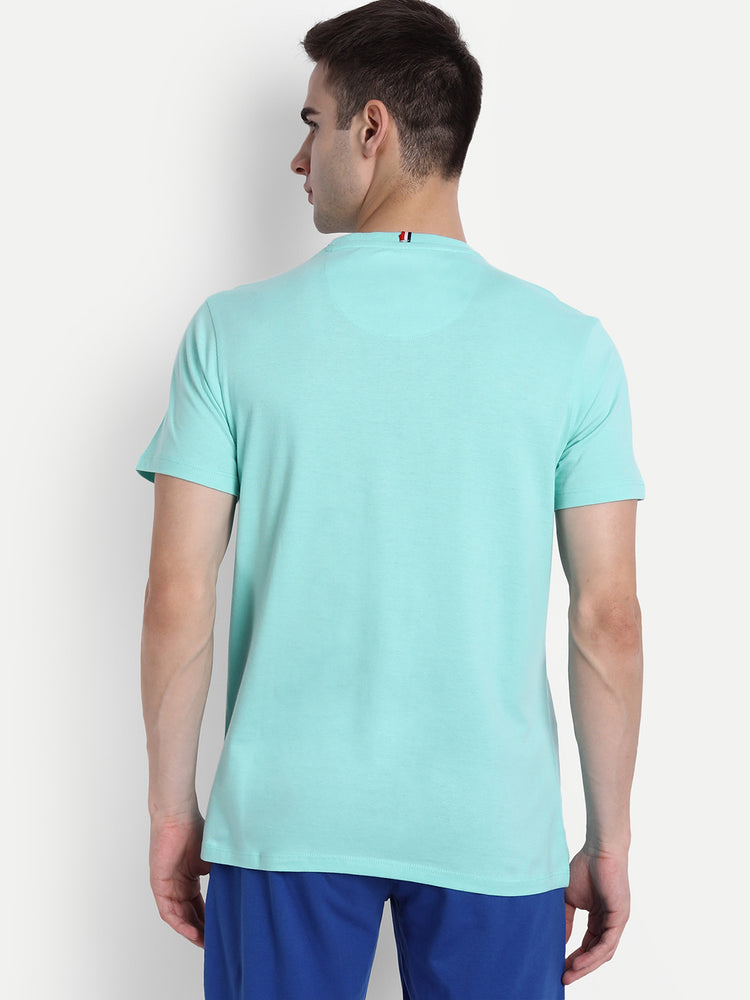 Mens Premium Cotton Printed Half Sleeve Crew Neck T-Shirts