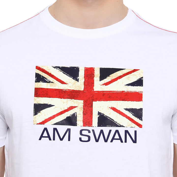 MENS PREMIUM COTTON PRINTED HALF SLEEVE CREW NECK T-SHIRTS