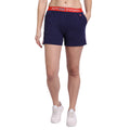 WOMENS PREMIUM RED COTTON LYCRA SMART FIT SHORTS