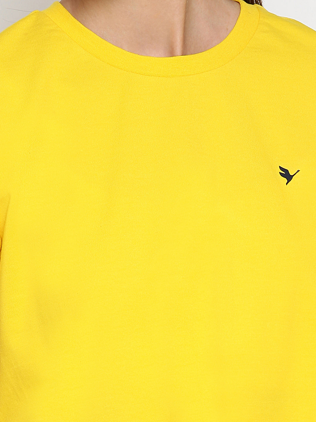 Womens Premium Cotton Lycra Smart Fit Knotted Half Sleeve Top