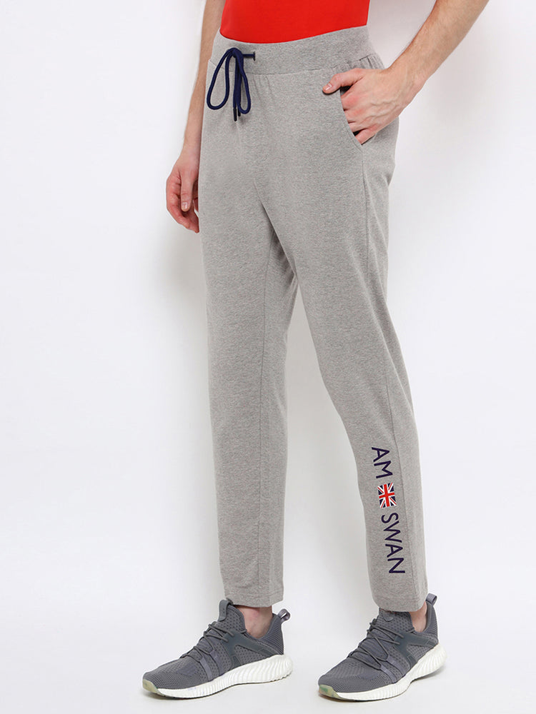 Mens Premium Cotton Printed Track Pant