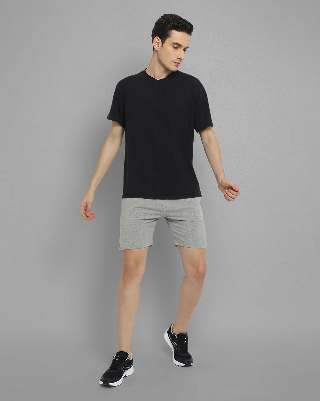 Mens Premium Cotton Solid Shorts