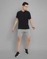 Mens Premium Cotton Solid Shorts