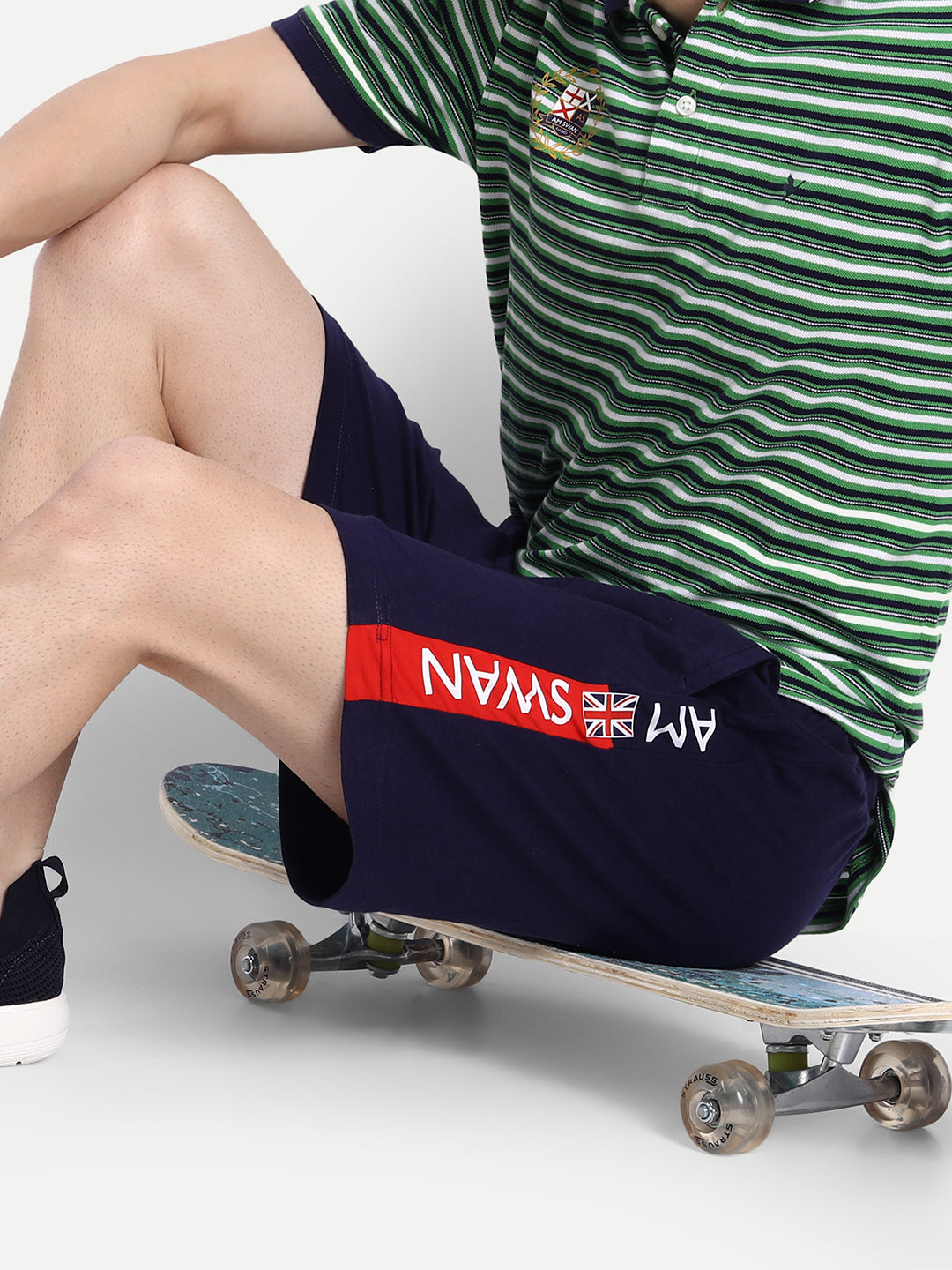 Mens Premium Cotton Printed Shorts