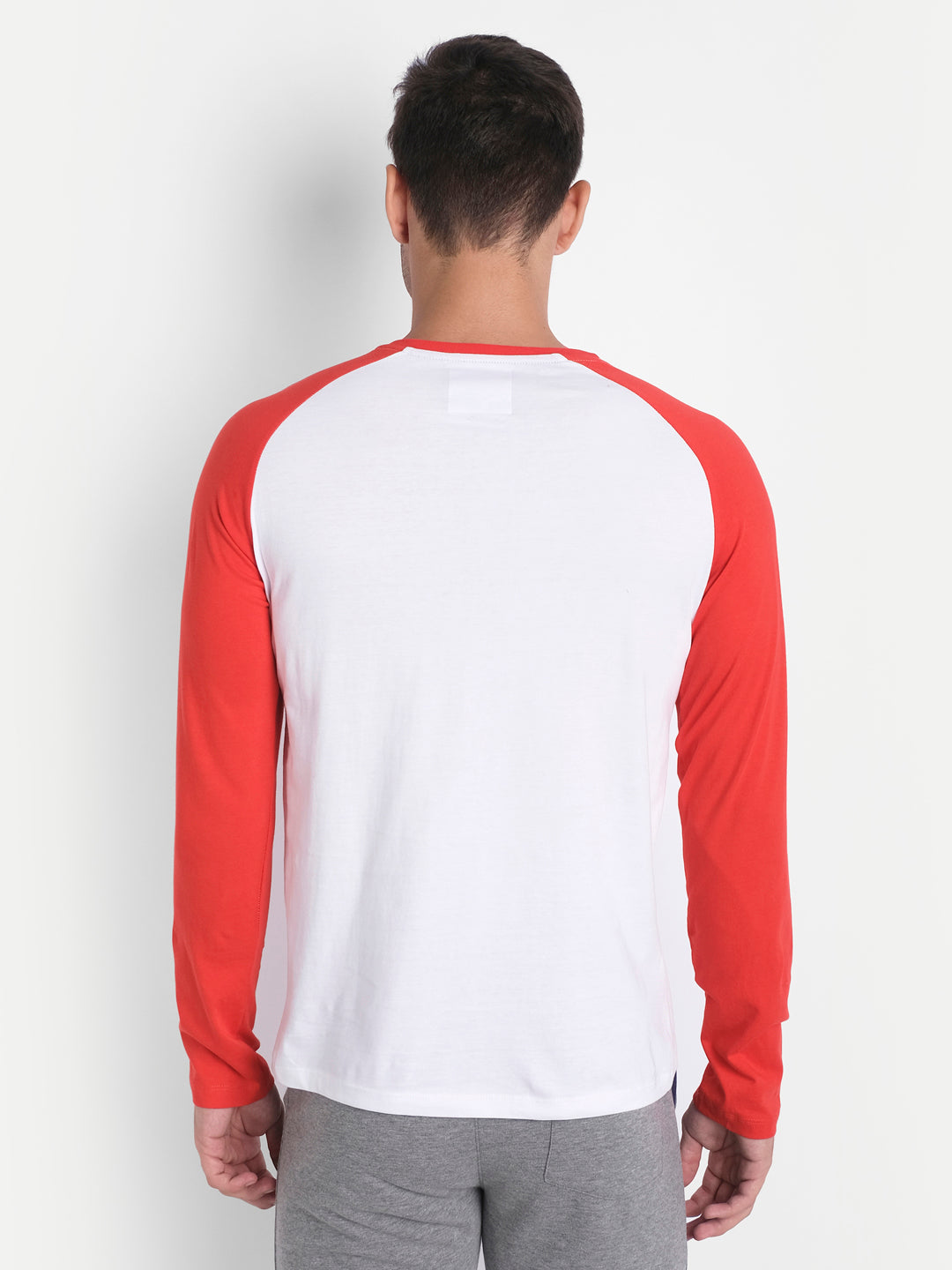 MENS PREMIUM COTTON PRINTED FULL SLEEVE HENLEY T-SHIRTS