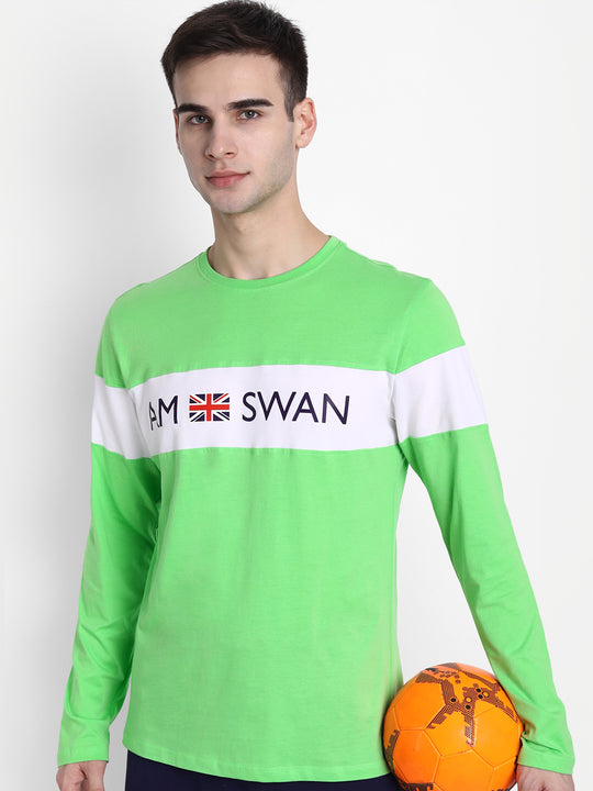 MENS PREMIUM COTTON PRINTED FULL SLEEVE T-SHIRTS