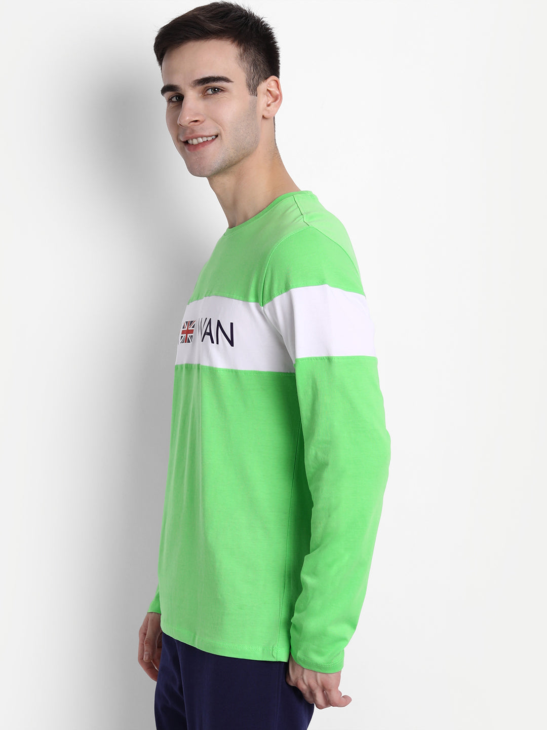 MENS PREMIUM COTTON PRINTED FULL SLEEVE T-SHIRTS