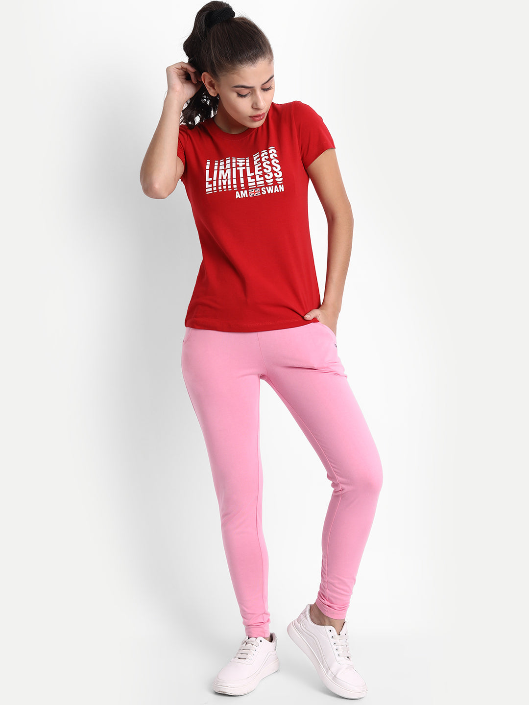 Womens Premium Cotton Track Pant