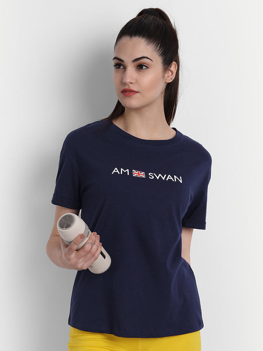 Womens Premium Cotton Printed Half Sleeve T-Shirts