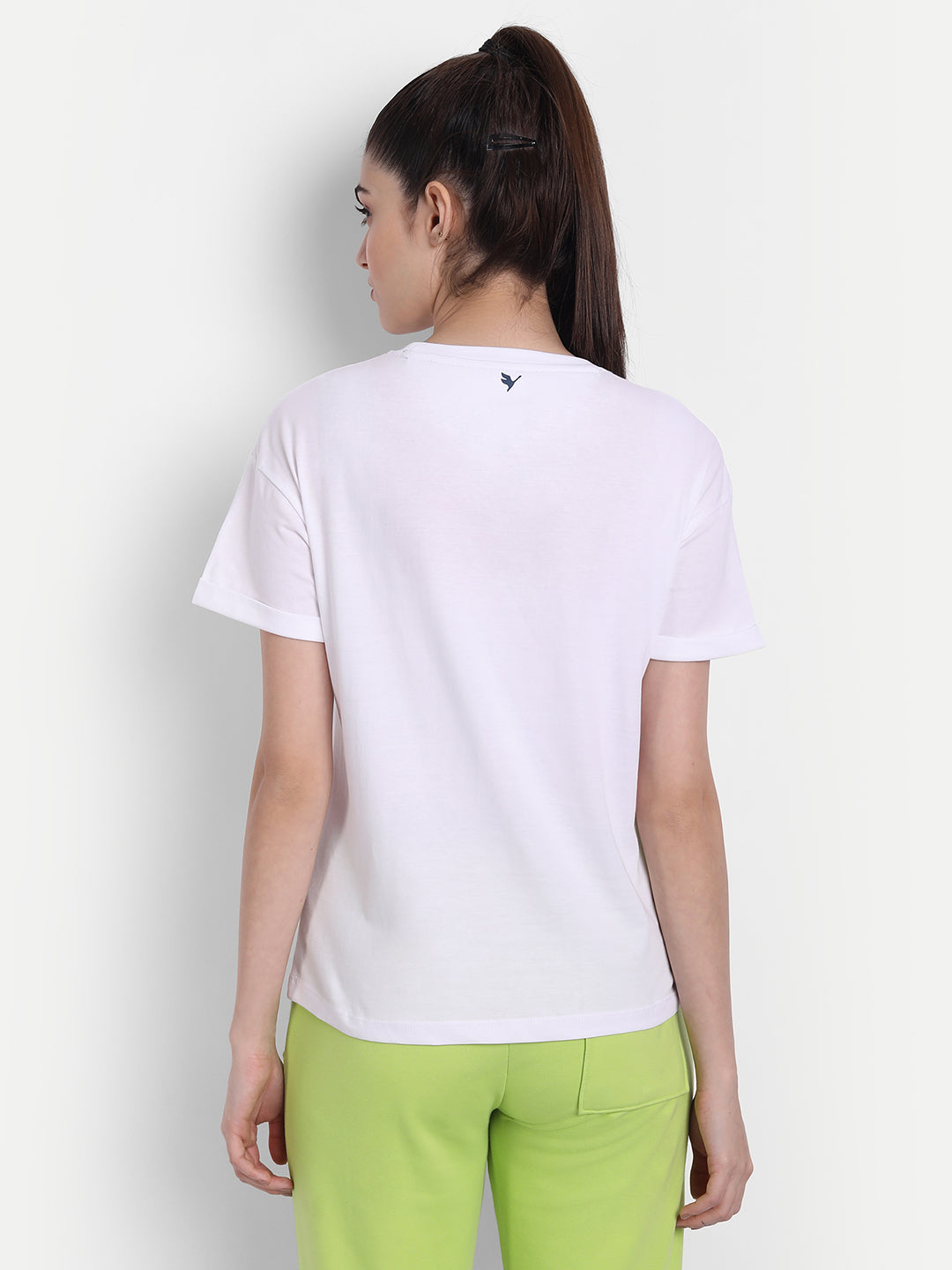 Womens Premium Cotton Printed Half Sleeve T-Shirts