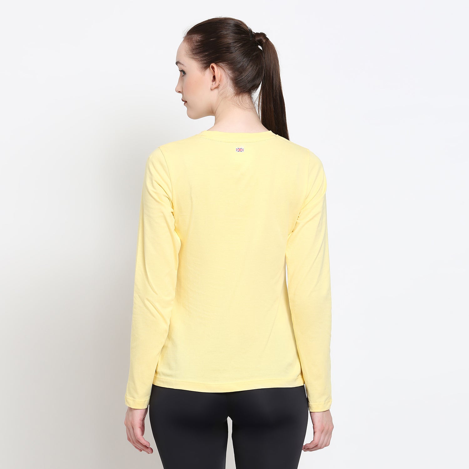 Women'S Premium Cotton Solid Full Sleeve T-Shirts