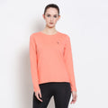 Women'S Premium Cotton Solid Full Sleeve T-Shirts
