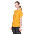 WOMENS PREMIUM COTTON SOLID HALF SLEEVE POLO T-SHIRTS