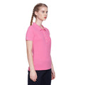 WOMENS PREMIUM COTTON SOLID HALF SLEEVE POLO T-SHIRTS