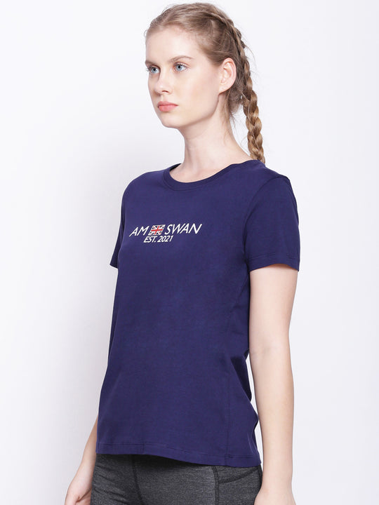 Women'S Premium Cotton Printed Half Sleeve T-Shirts