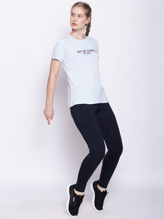 Womens Premium Cotton Printed Half Sleeve T-Shirts