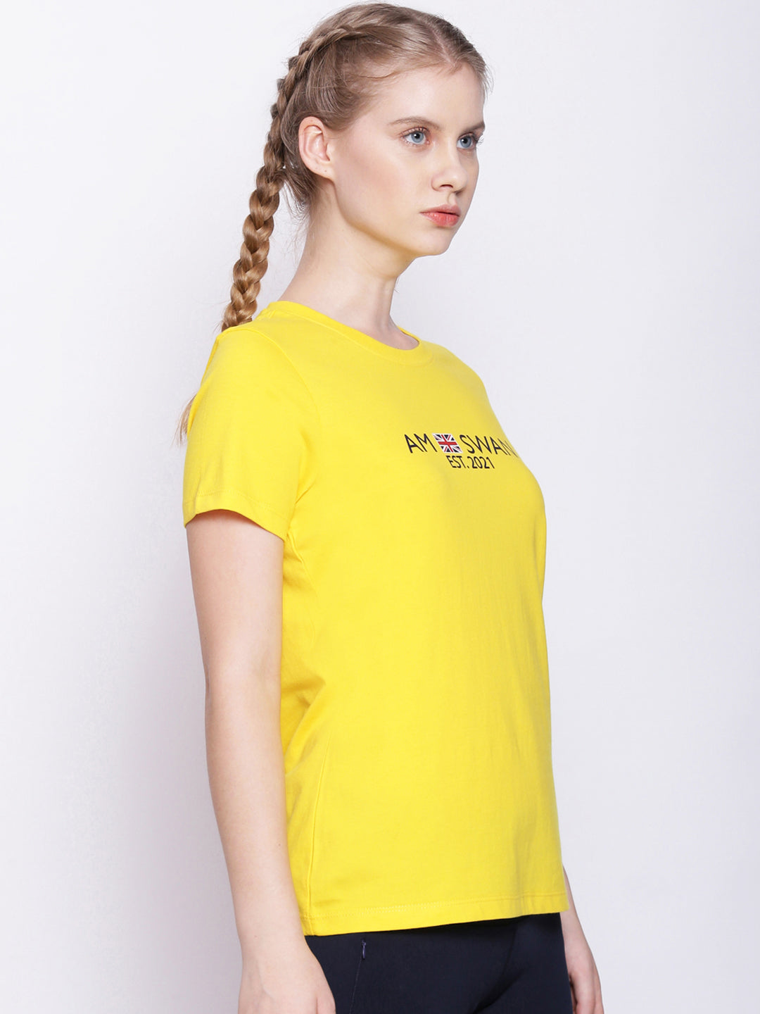 Women'S Premium Cotton Printed Half Sleeve T-Shirts