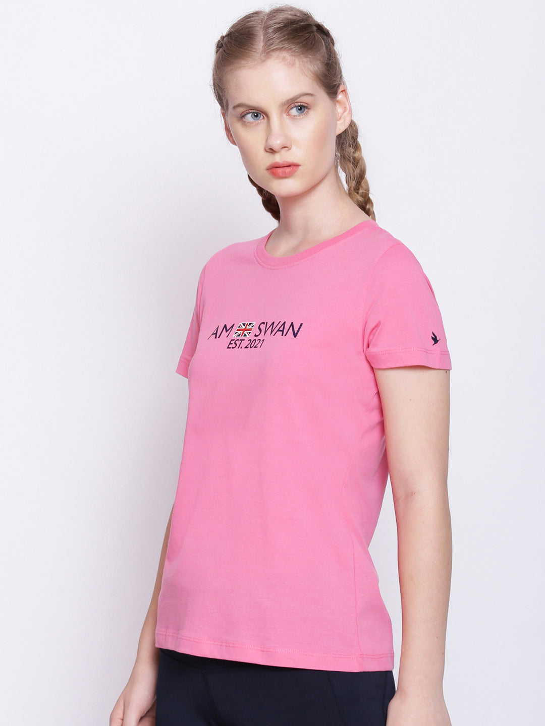 Women'S Premium Cotton Printed Half Sleeve T-Shirts