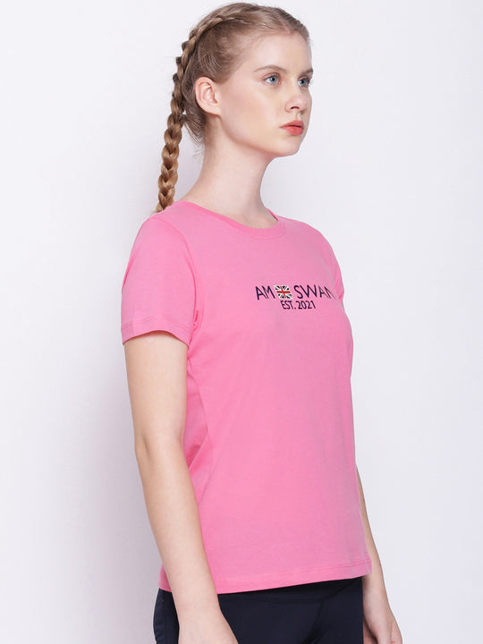 Women'S Premium Cotton Printed Half Sleeve T-Shirts