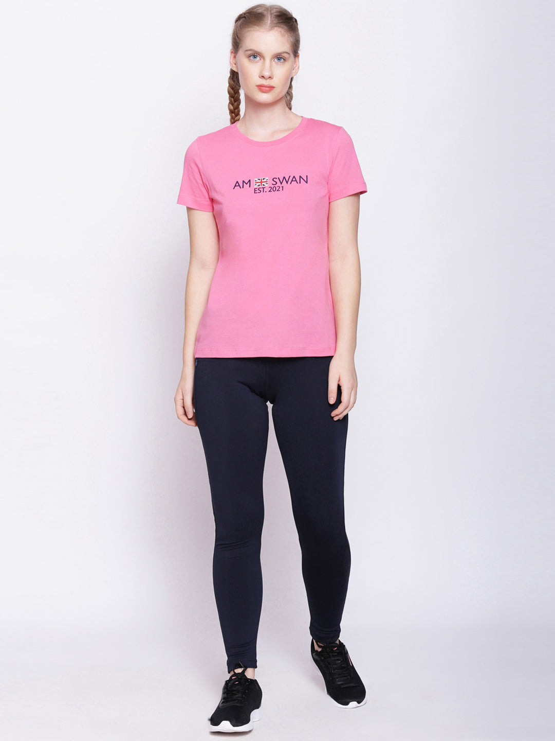 Women'S Premium Cotton Printed Half Sleeve T-Shirts