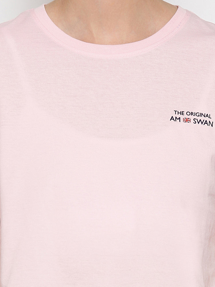 Women'S Premium Cotton Printed Half Sleeve Crop T-Shirts