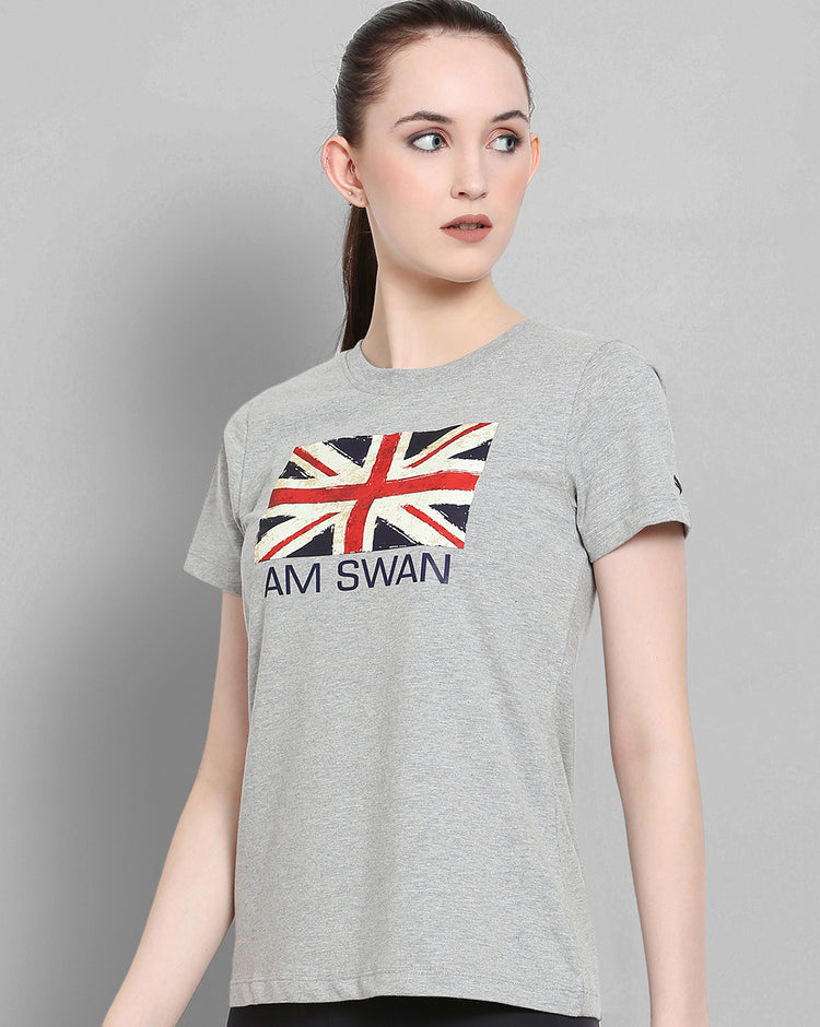 Women'S Premium Cotton Graphic Half Sleeve T-Shirts