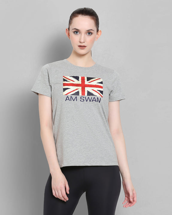 Women'S Premium Cotton Graphic Half Sleeve T-Shirts