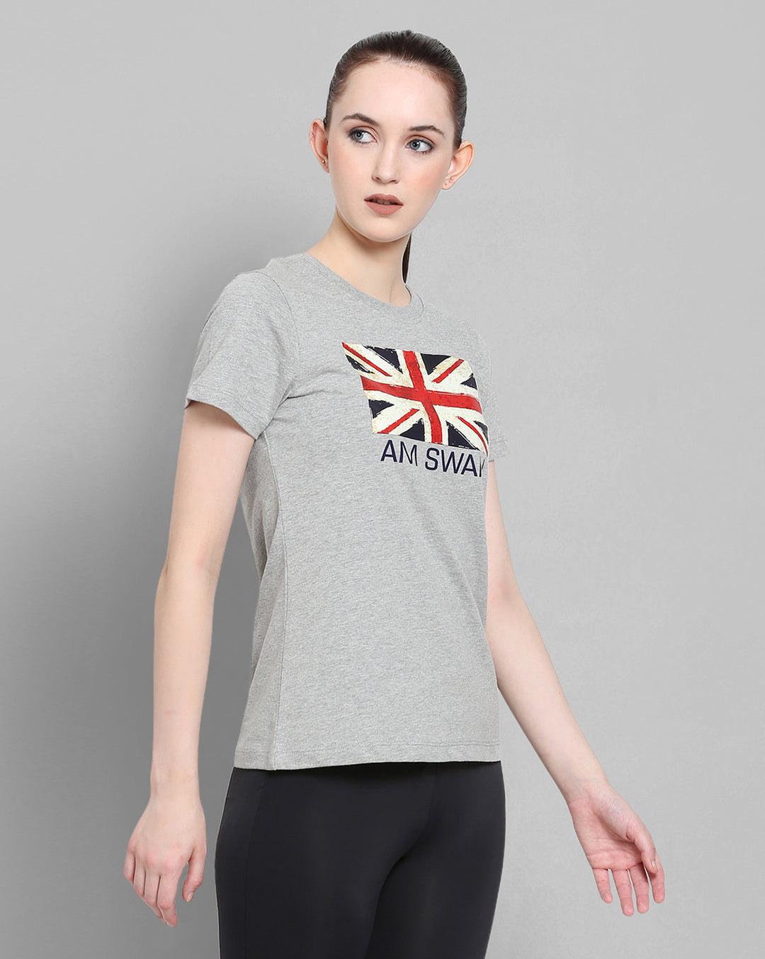 Women'S Premium Cotton Graphic Half Sleeve T-Shirts