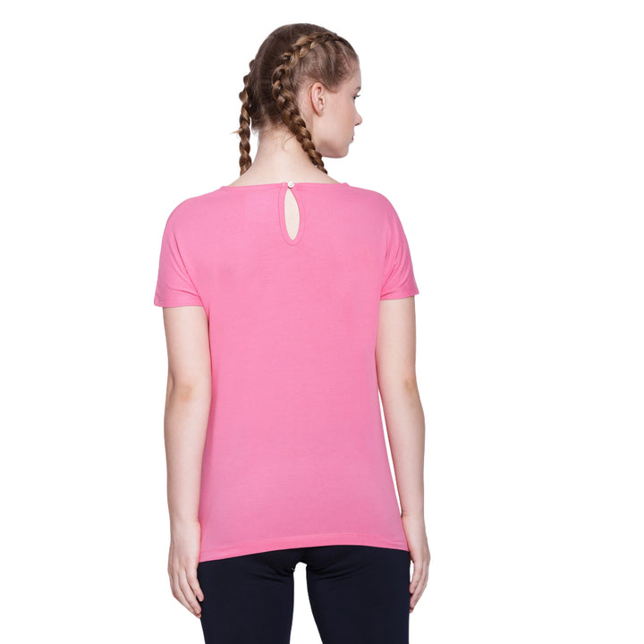 Womens Premium Cotton Half Sleeve Tops