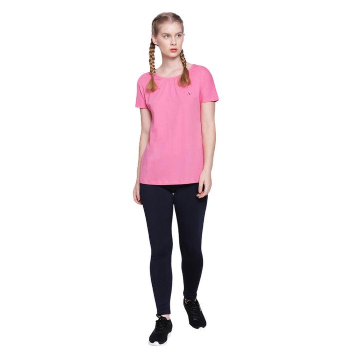 Womens Premium Cotton Half Sleeve Tops
