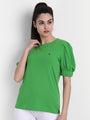 Womens Premium Cotton Volume Sleeve Tops