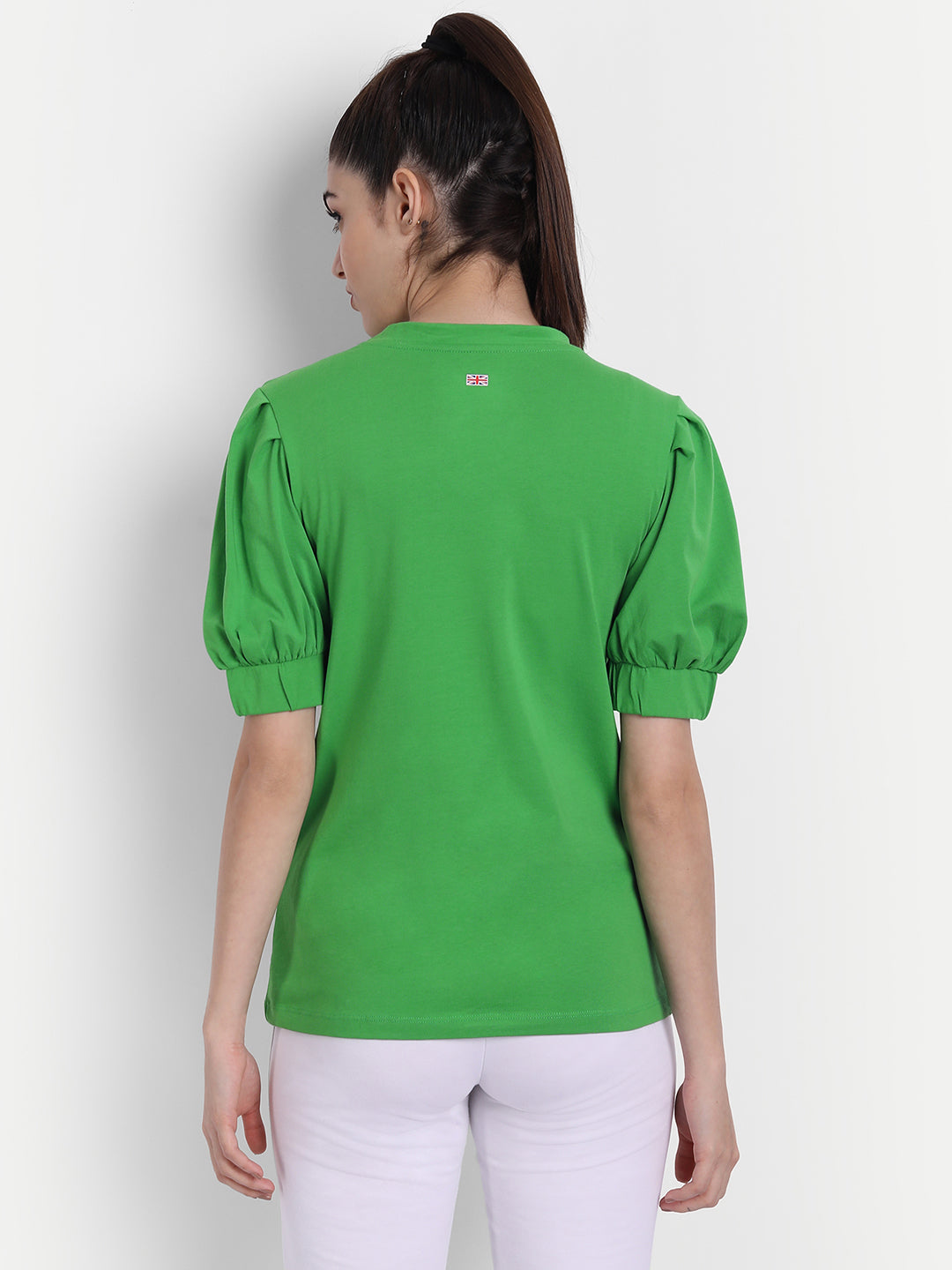 Womens Premium Cotton Volume Sleeve Tops