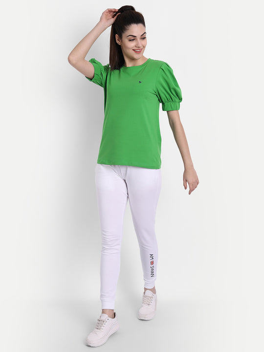 Womens Premium Cotton Volume Sleeve Tops