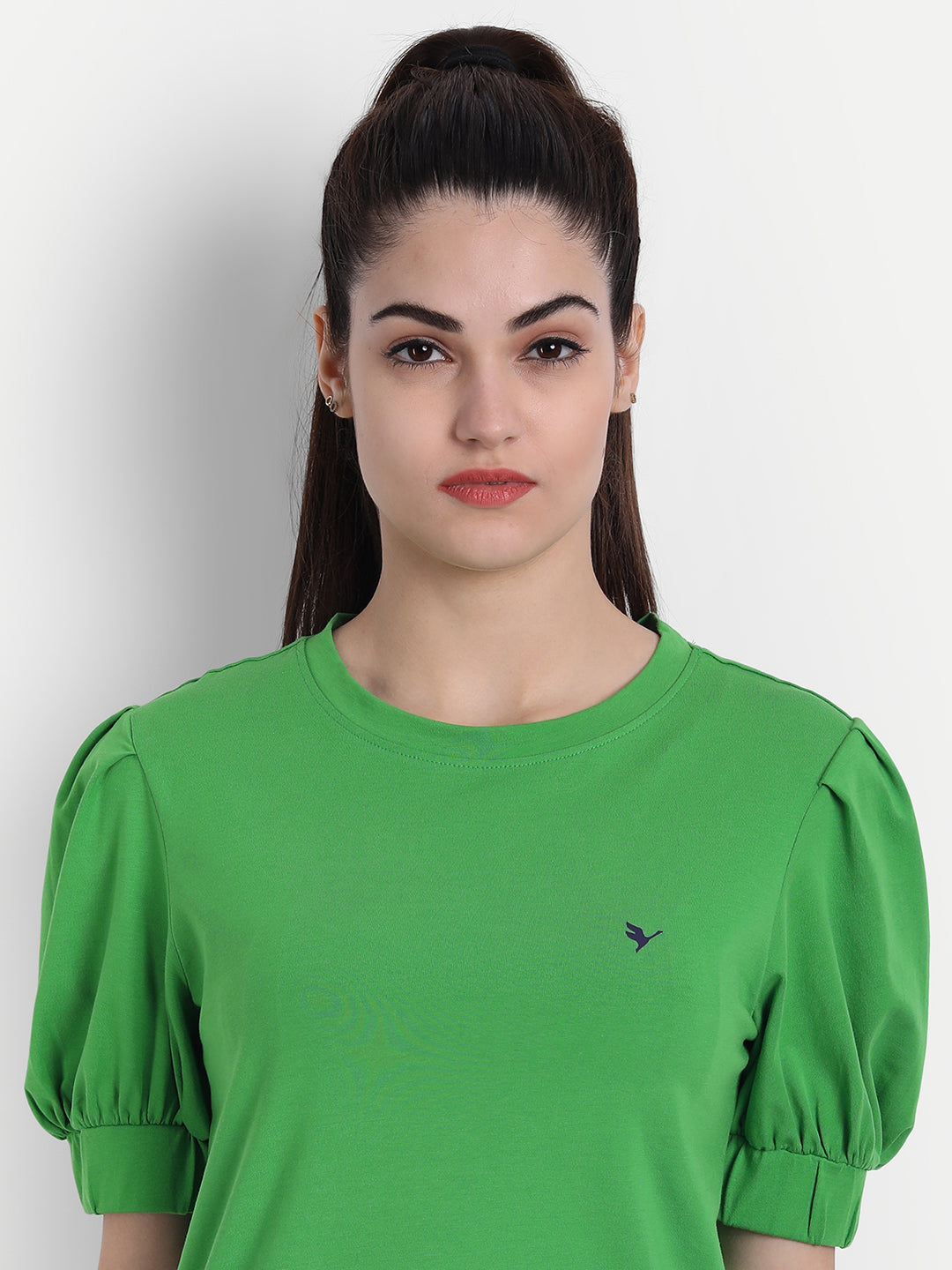 Womens Premium Cotton Volume Sleeve Tops