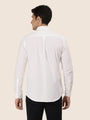 Men'S Premium Cotton Oxford Solid Shirt | White