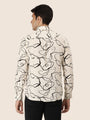 Men'S Premium Rayon Shirt With Abstract Print