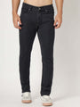 Premium Men'S Grey Dark Wash Relaxed Fit Jeans