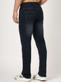Premium Men'S Blue Dark Wash Relaxed Fit Jeans