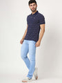 Premium Men'S Light Blue Light Wash Relaxed Fit Jeans