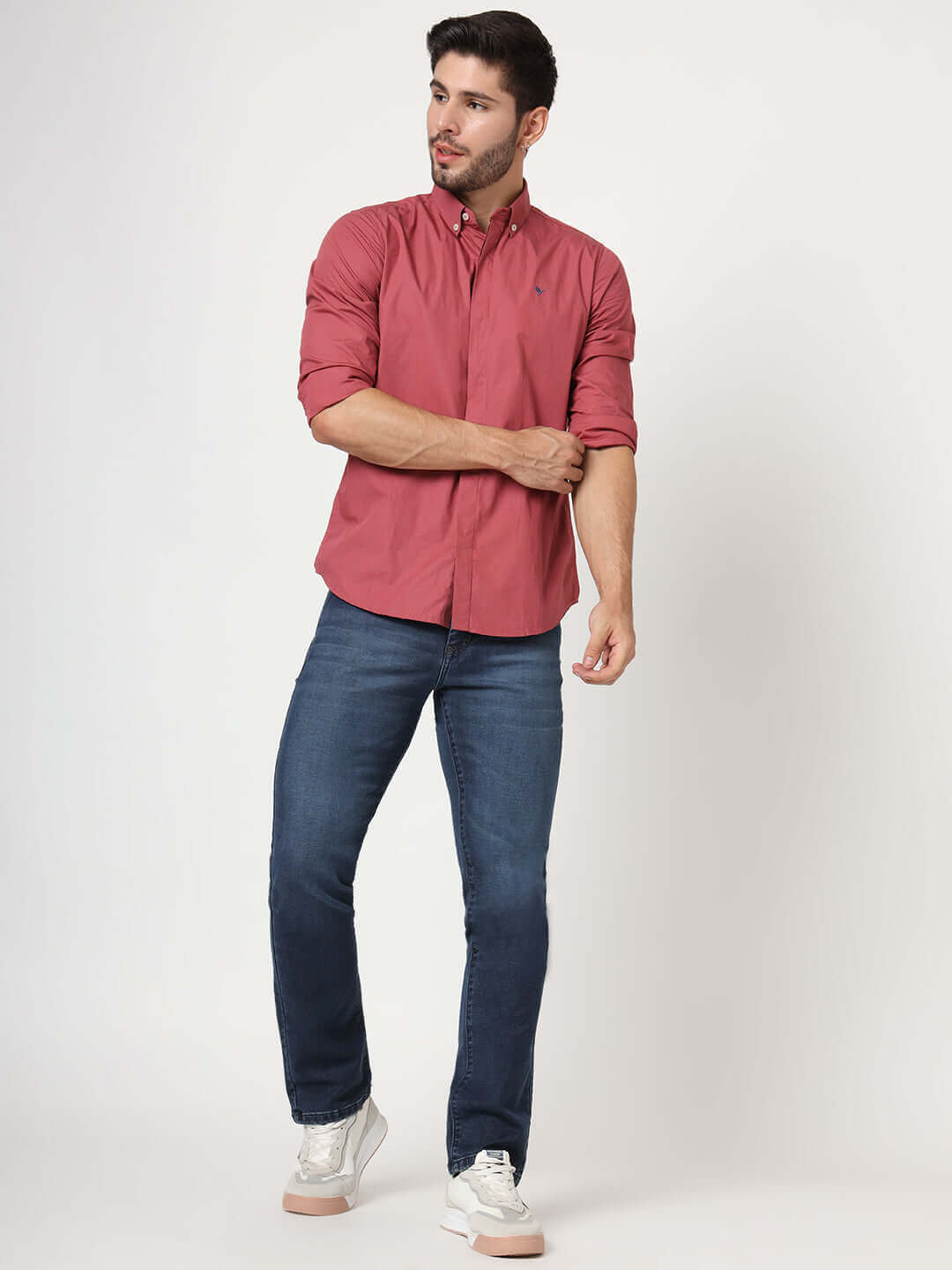 Premium Men'S Jeans With Cotton Lycra Shirts