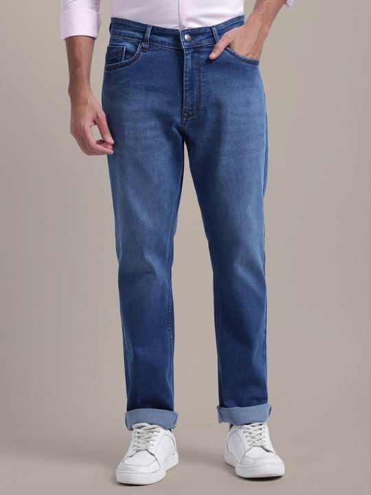 Luxury Blue Denim for Men's