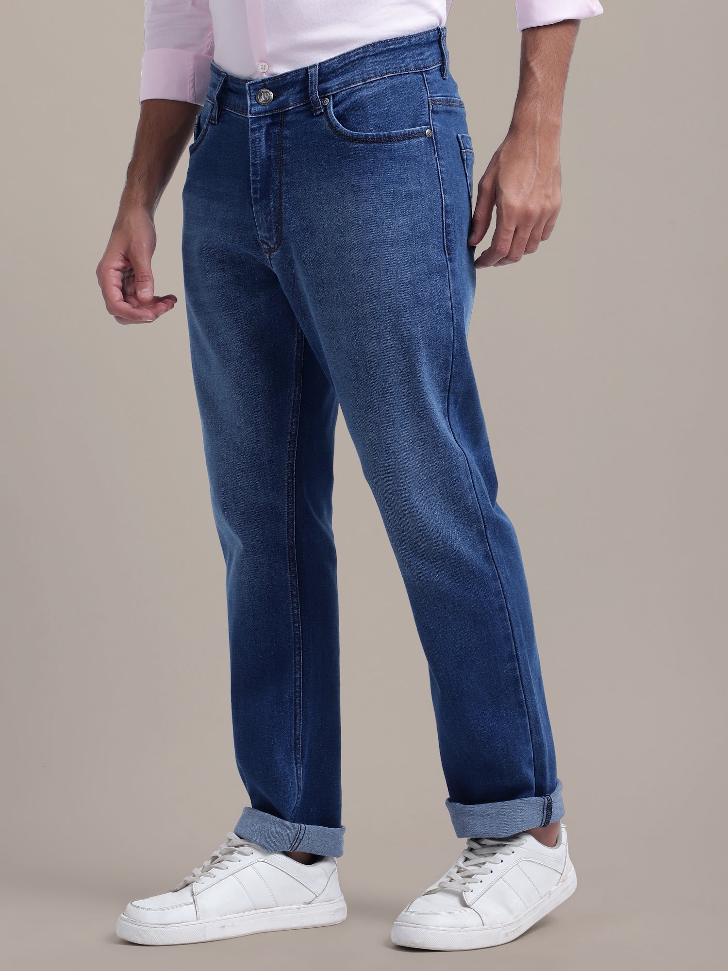 Luxury Blue Denim for Men's