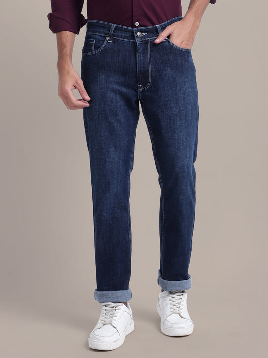 Premium Blue Denim For Men's