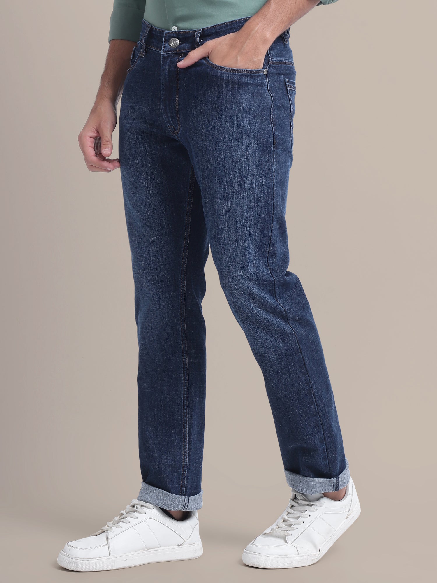 Men's Premium Stretchable Jeans Straight Fit