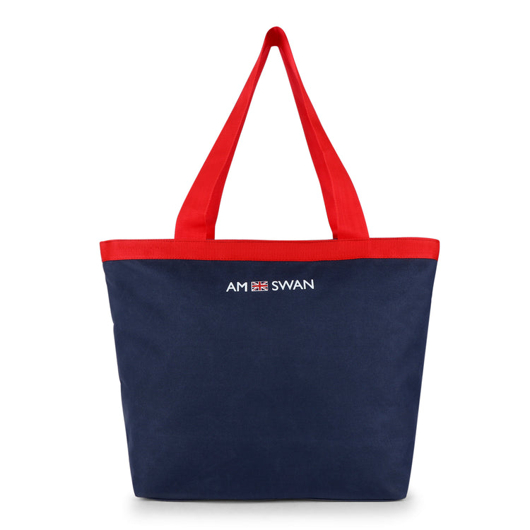 Amswan Unisex Blue And Red Tote Bag