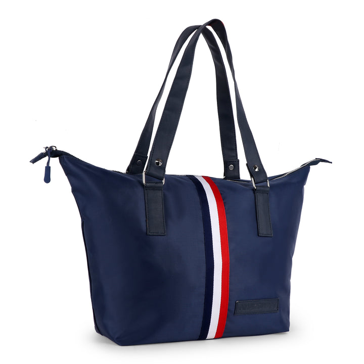 Amswan Unisex Navy Tote Bag