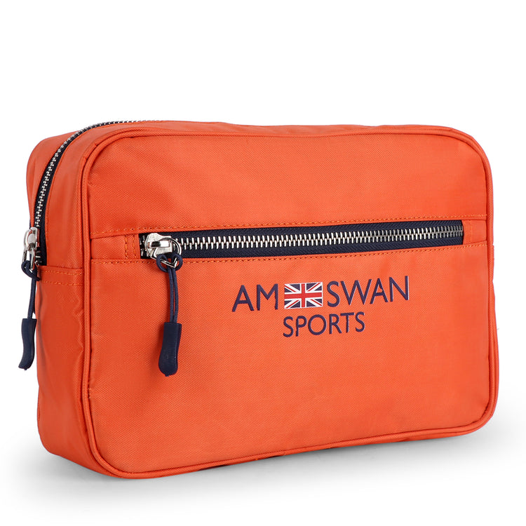 Amswan Unisex Orange Waist Bag