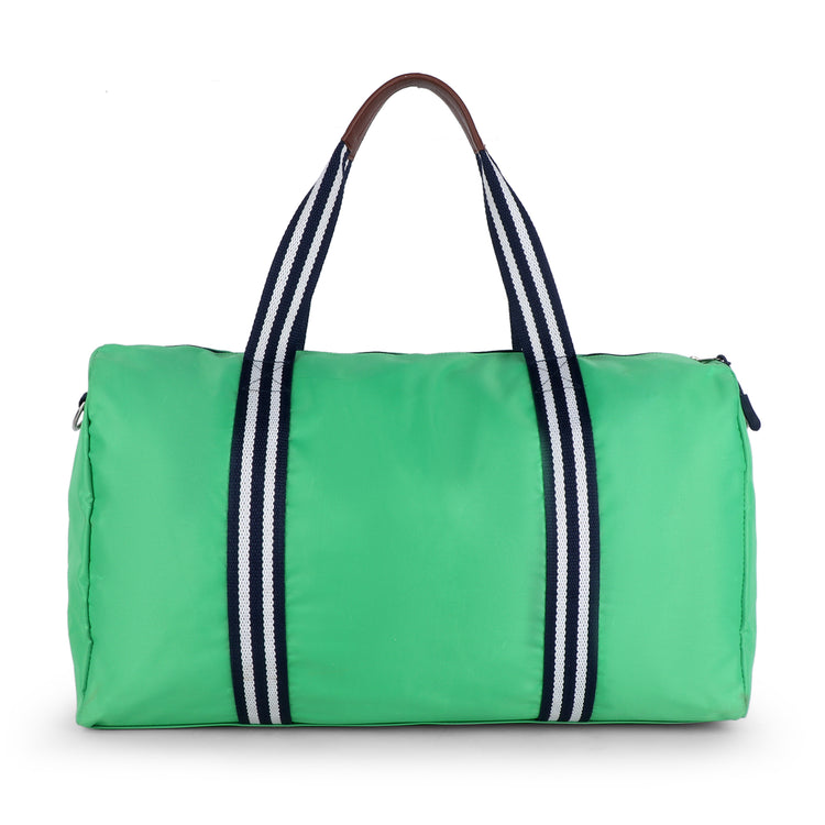 Amswan Unisex Green Duffle Bag Stylish Versatility For Travel & Beyond