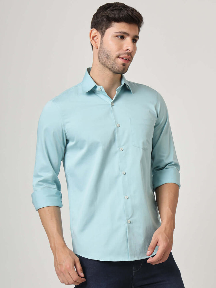 Premium Cotton Satin Shirt