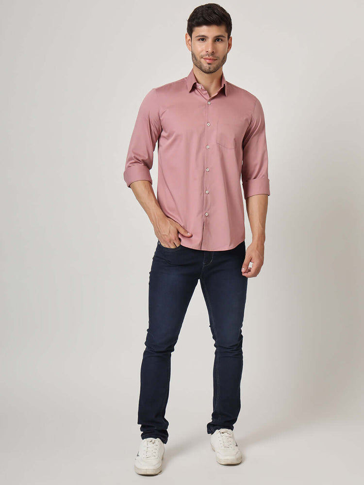 Premium Cotton Satin Shirt